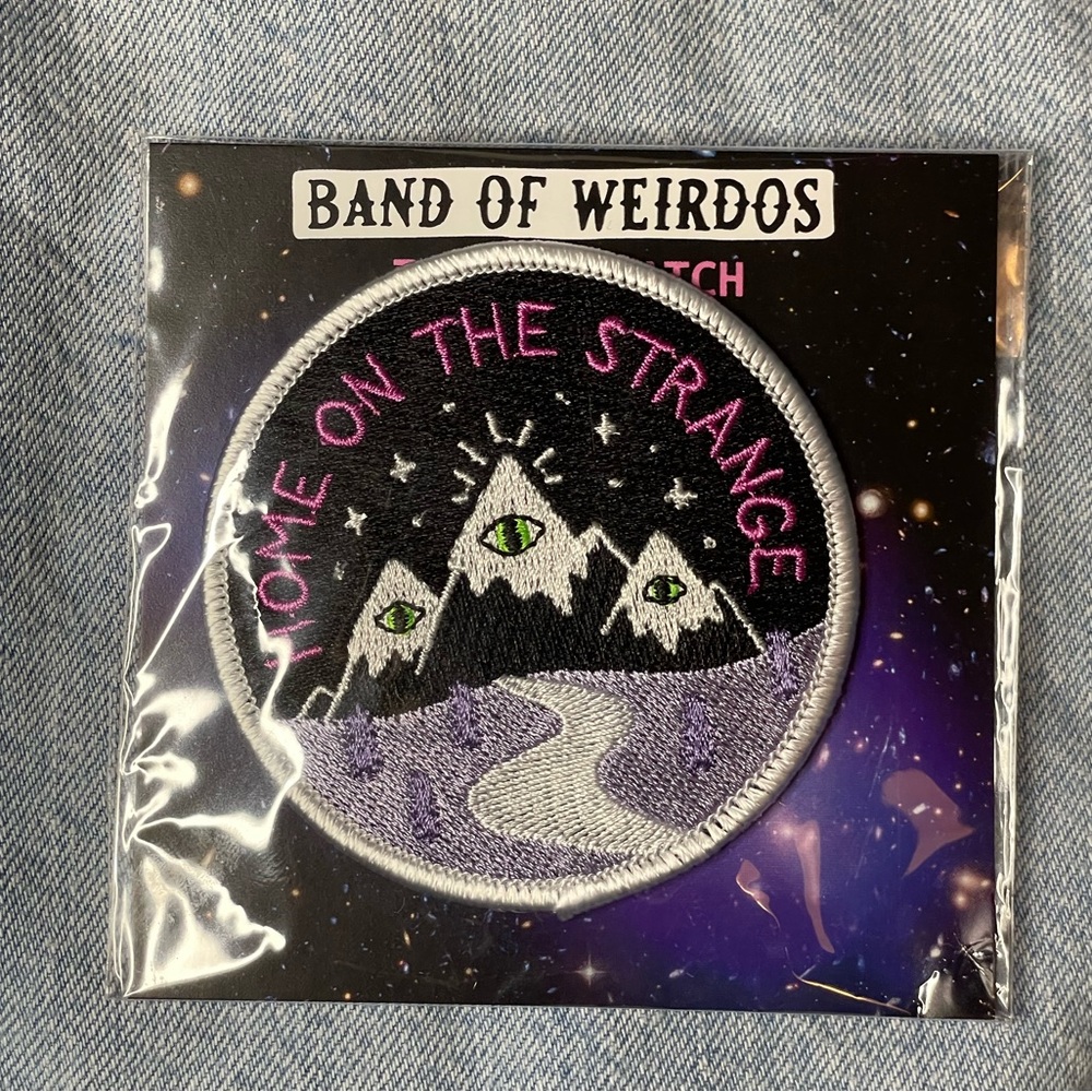 Band of Weirdos | Iron on Patch - Home on the Strange